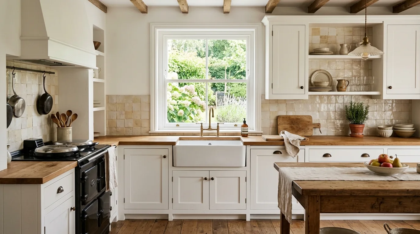 Use slab stone for a seamless modern look inspiration for a white kitchen with a backsplash feature.